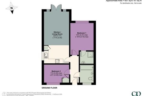 2 bedroom bungalow for sale, Hitchin Road, Arlesey, SG15