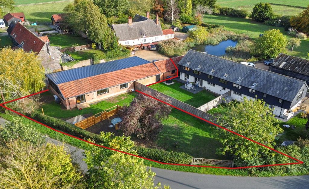 Barn One, Pound Farm Barns, Milden 3 bed barn conversion for sale - £ ...