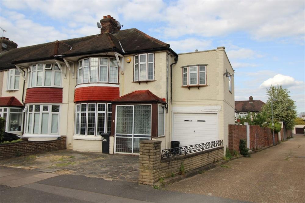Capel Gardens, ILFORD, Essex 4 bed end of terrace house £550,000