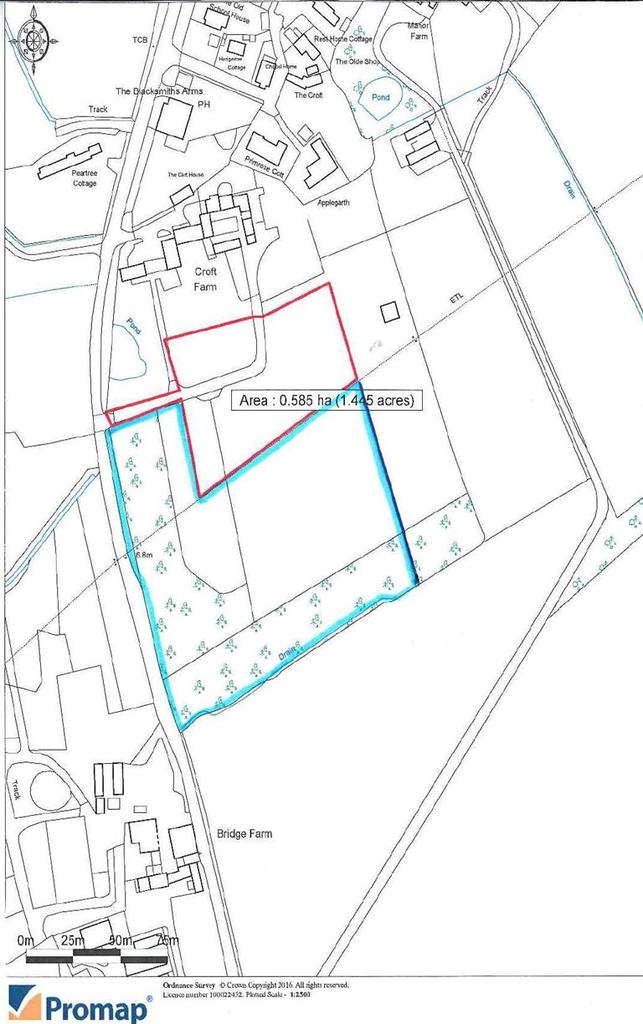 Croft Farm, Biggin, Biggin, North Yorkshire, LS25 Land