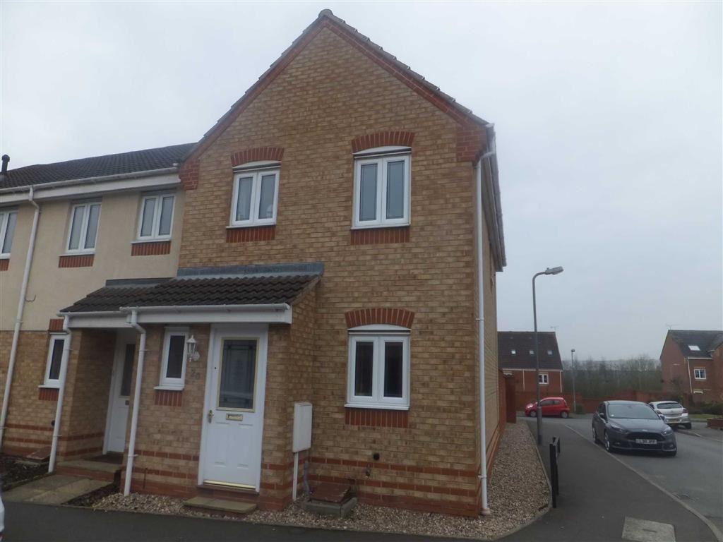 Carnation Way, Nuneaton, Warwickshire, CV10 3 bed end of terrace house