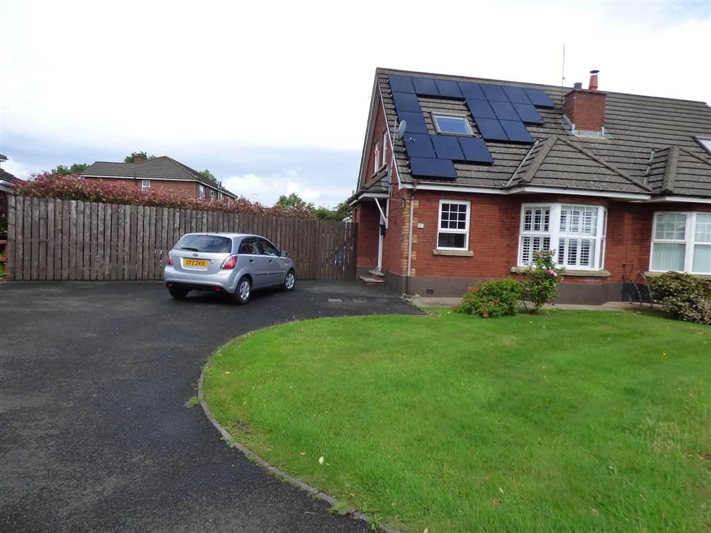 12 Walnut Park, Larne, BT40 2WF 3 bed semidetached house £110,000