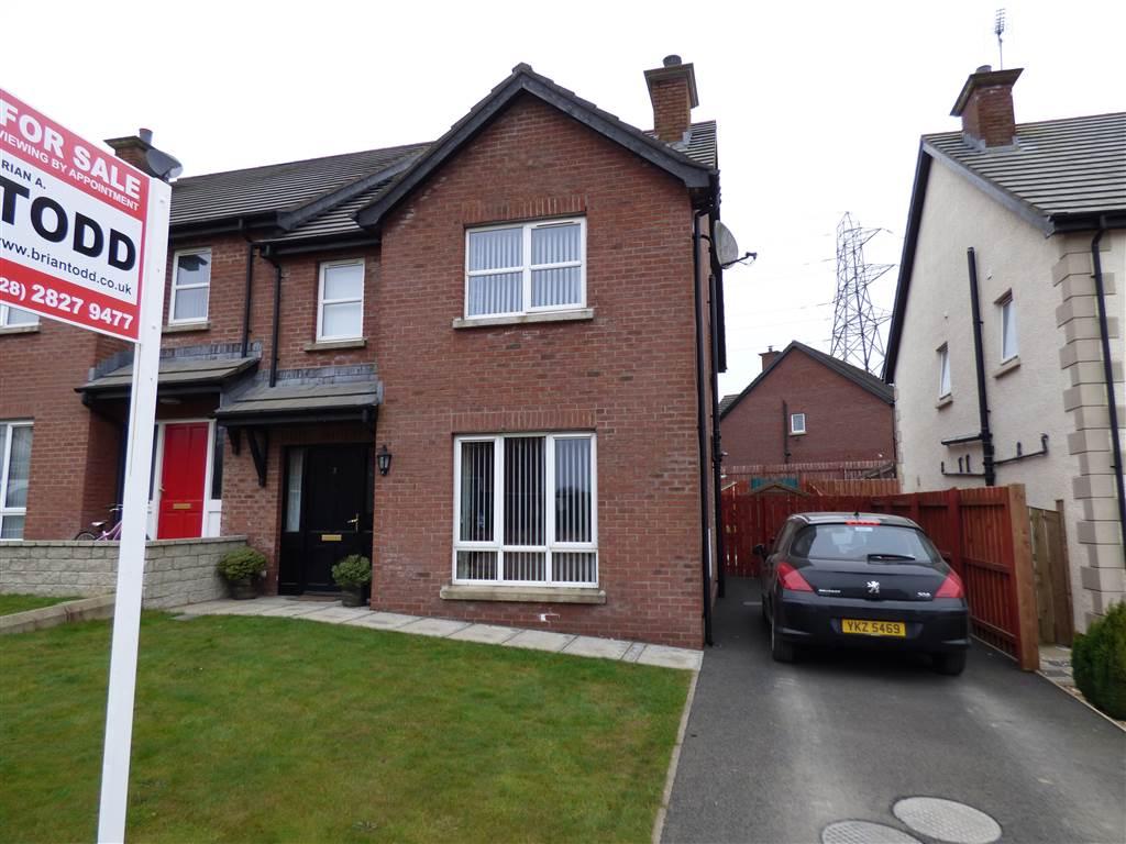 2 Porter Green Road, Larne, BT40 2UG 3 bed semidetached house £119,950