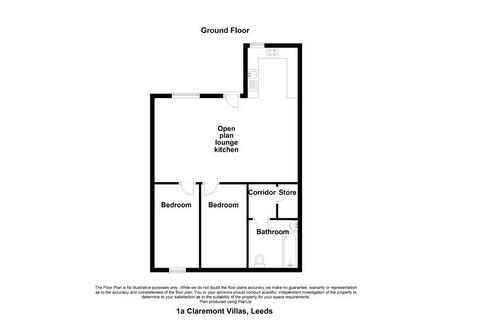 2 bedroom flat to rent, Claremont Villas, Hyde Park