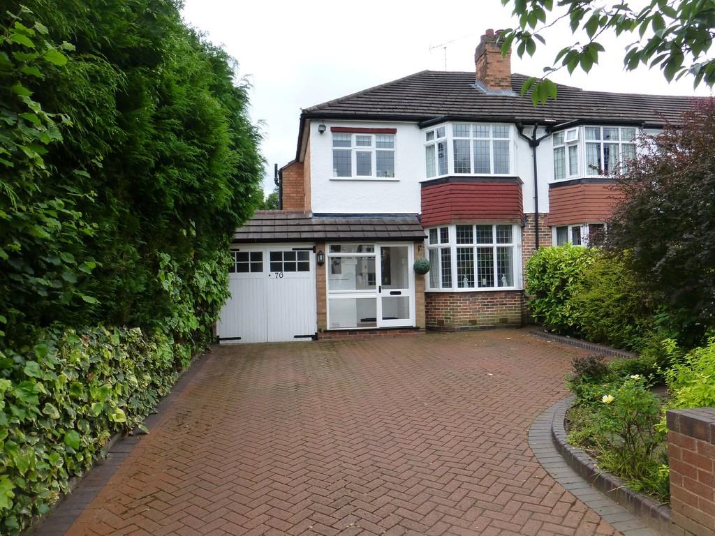 Reservoir Road, Solihull 3 bed semidetached house £350,000