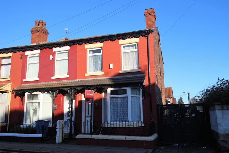 Leinster Road, Liverpool L13 3 bed end of terrace house £525 pcm (£