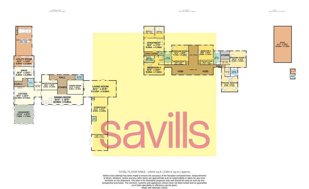 Main House Floorplan