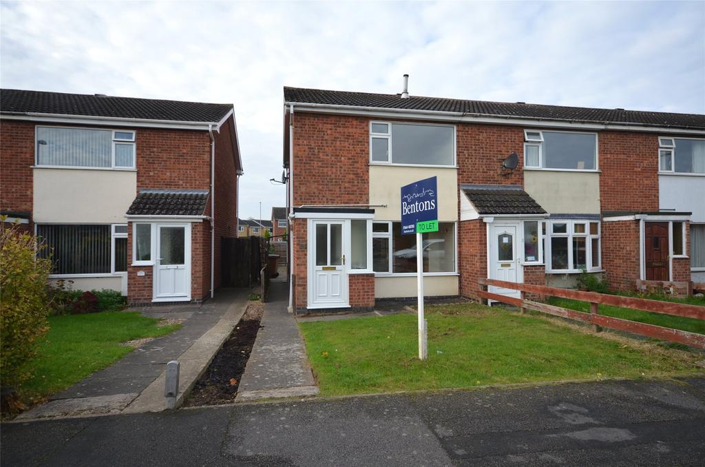 Blyth Avenue, Melton Mowbray, Leicestershire 2 bed end of terrace house
