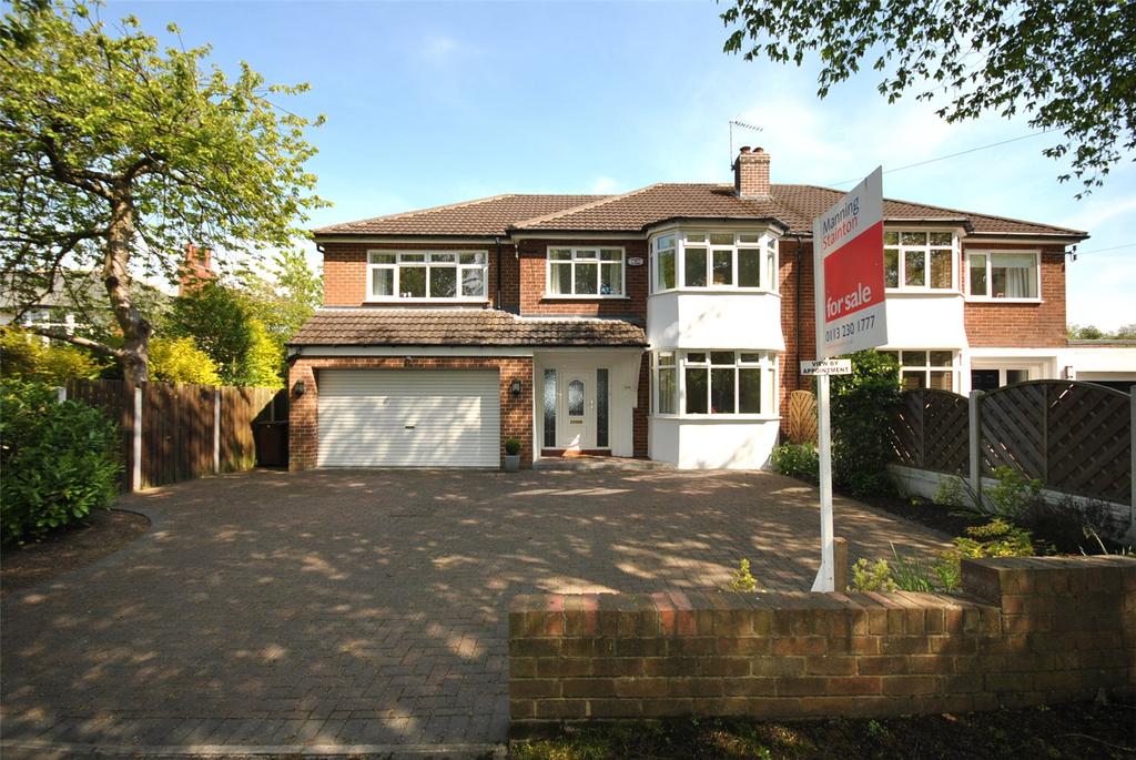 The Drive, Adel, Leeds, West Yorkshire 5 bed semidetached house £525,000