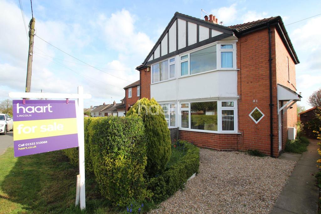 Mill Lane, Saxilby, Lincoln, LN1 2 bed semidetached house £180,000