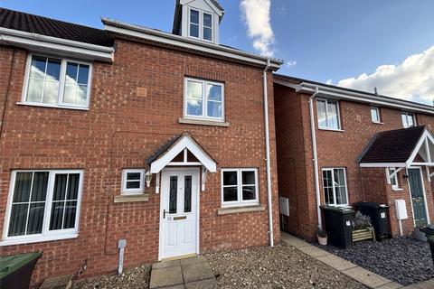 3 bedroom end of terrace house to rent, Rye Close, Sleaford, Lincolnshire, NG34