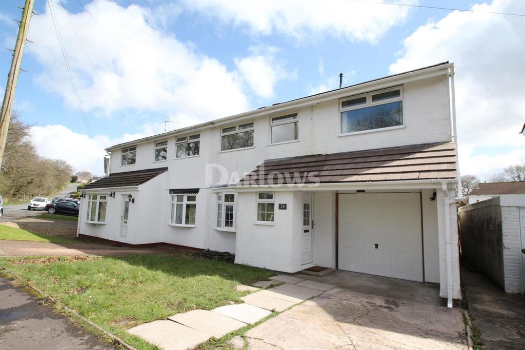Gwaun Fro, Penpedairheol 4 bed semidetached house £160,000