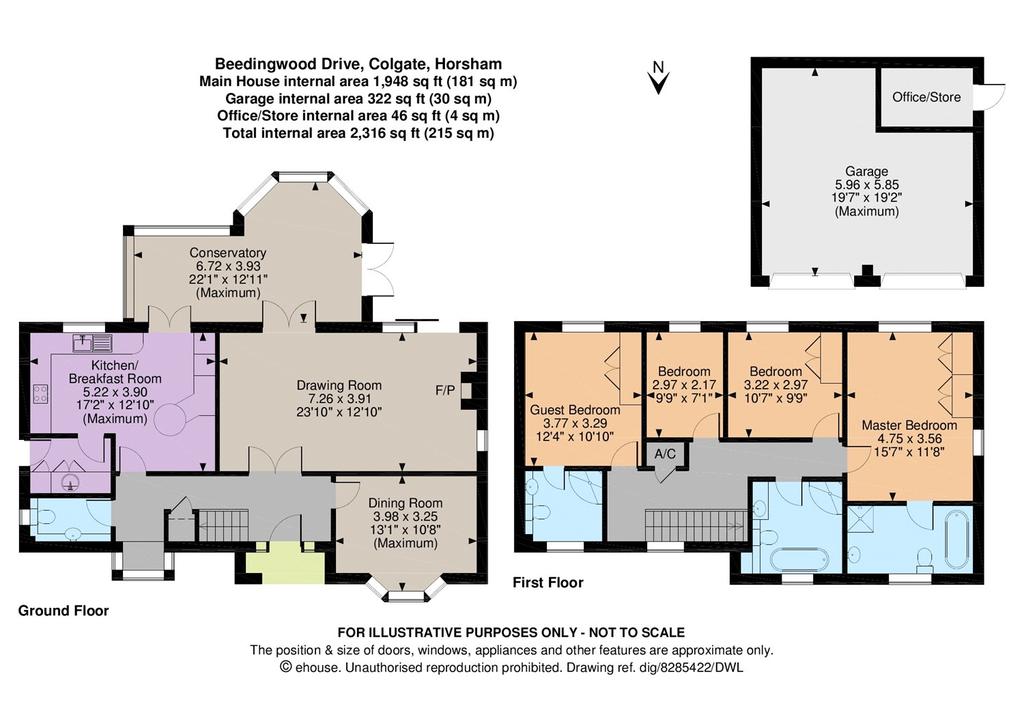 Beedingwood Drive Colgate Horsham West Sus 4 Bed Detached