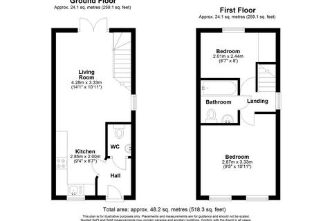 2 bedroom semi-detached house to rent, Chapmangate, Pocklington