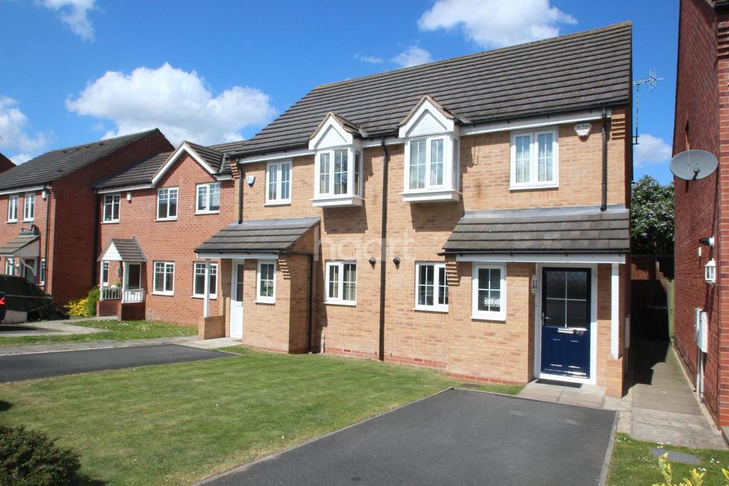 Bakewell Drive, Top Valley, Nottingham 2 bed semidetached house £115,000