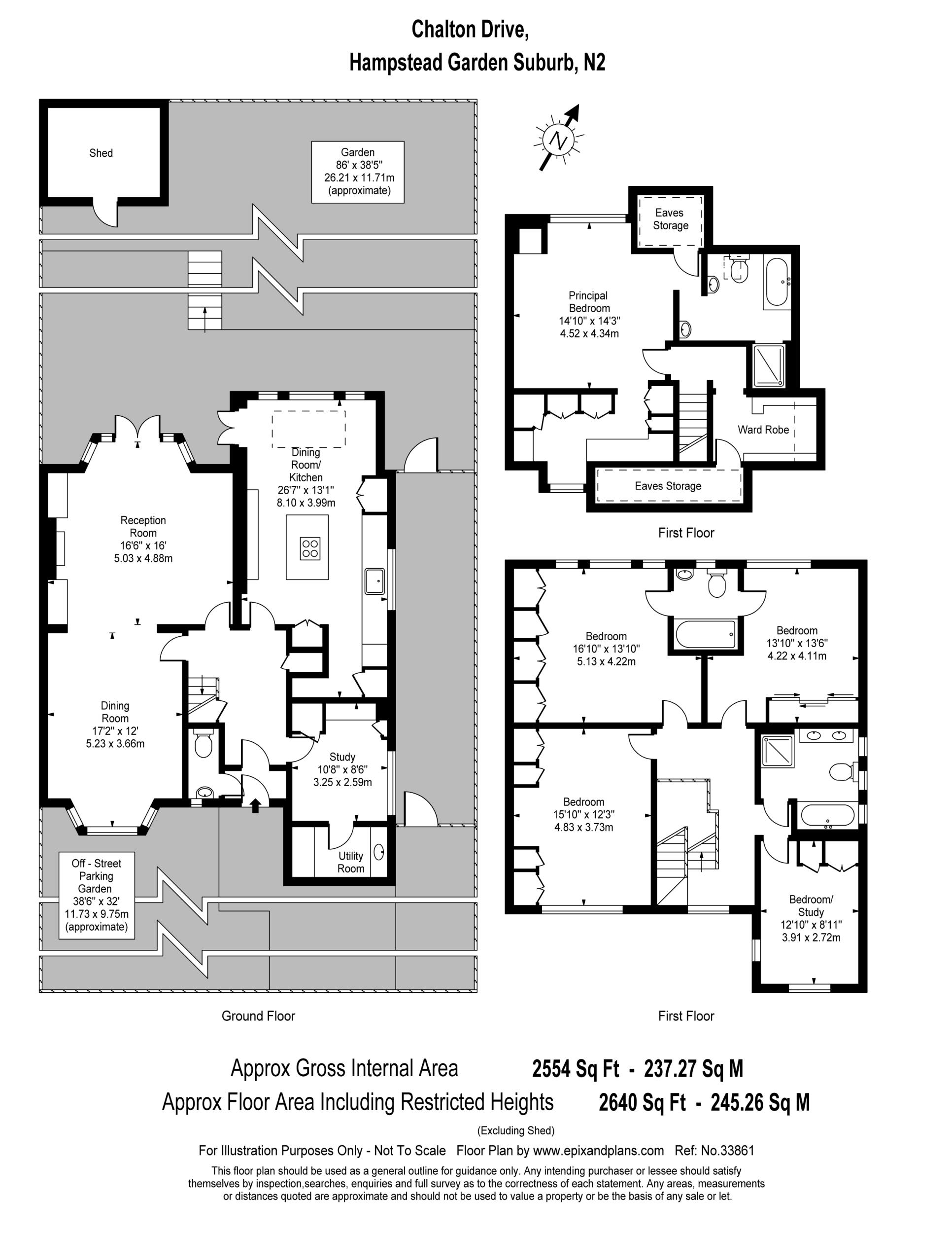 Chalton Drive, Hampstead Garden Suburb, London, N2 5 bed semi Chalton Drive, Hampstead Garden Suburb, London, N2 5 bed semi
