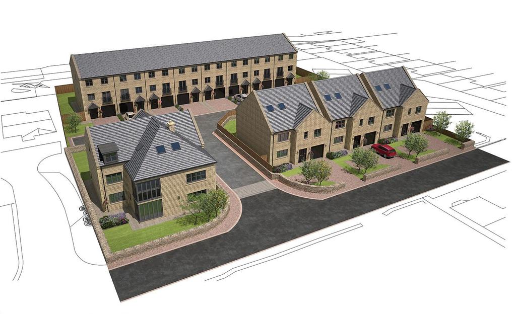 Long Lane, Queensbury 5 bed townhouse £235,000