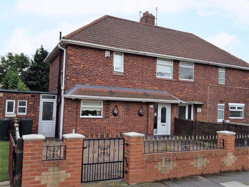 The Greenway, Thorntree, Middlesbrough, TS3 9NU 2 bed semidetached