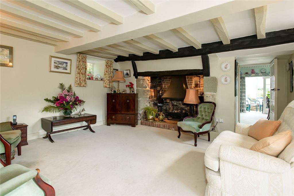 A picture-perfect thatched cottage under £500,000, with views over the ...