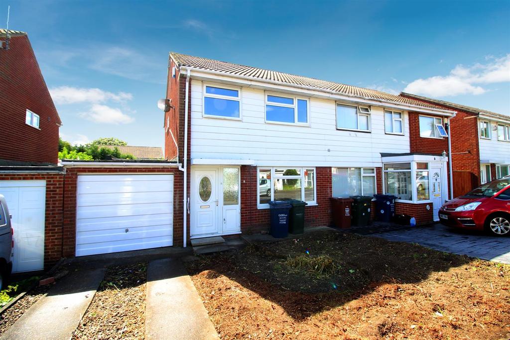 Launceston Close, Kingston Park, Newcastle Upon Tyne 3 bed semi