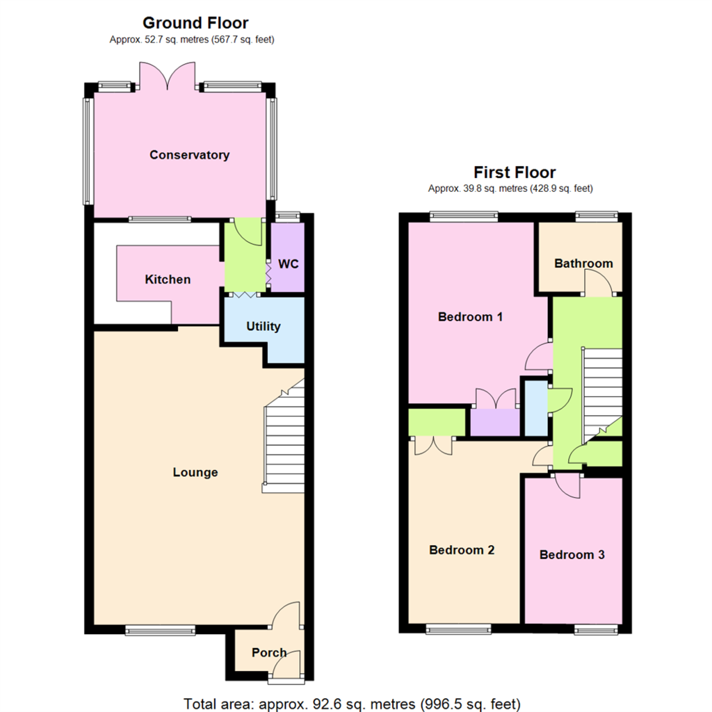 Swanstand Letchworth Garden City 3 Bed Terraced House For - Mather ... Swanstand Letchworth Garden City 3 Bed Terraced House For - Mather ...