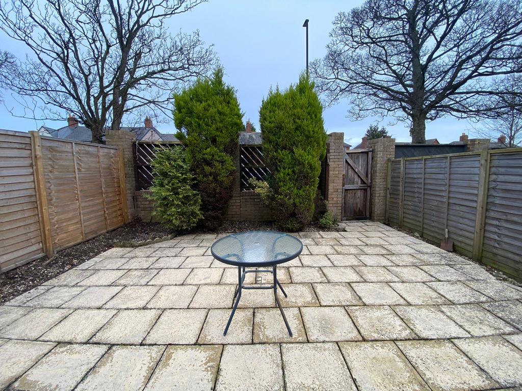 Rear garden