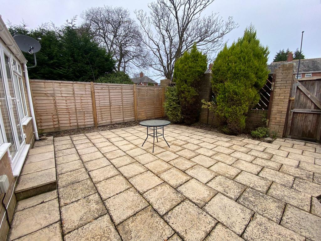 Rear garden