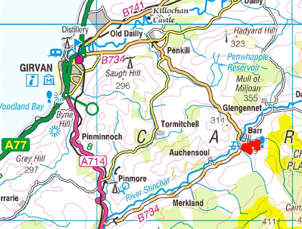 Dinmurchie Farm Lot 3, Barr, Girvan, South Ayrshire, KA26 Land - £75,000