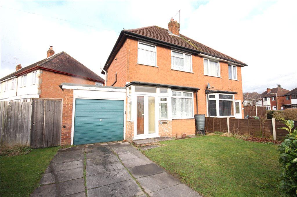 Shakespeare Road, Shirley, Solihull, West Midlands, B90 3 bed semi