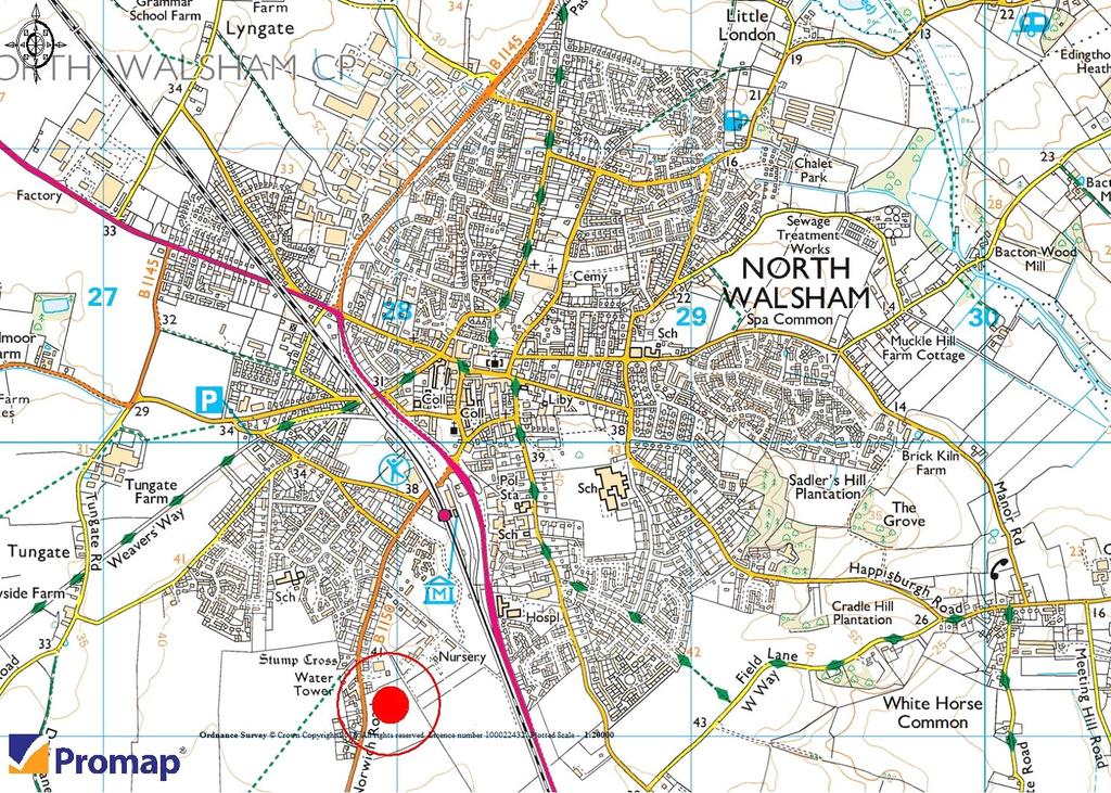 Land To The East Of Norwich Road, North Walsham, Norfolk Land for sale
