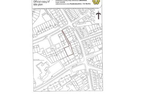 Plot for sale, Harbour Way, Hakin, Milford Haven, Pembrokeshire. SA73 3QP