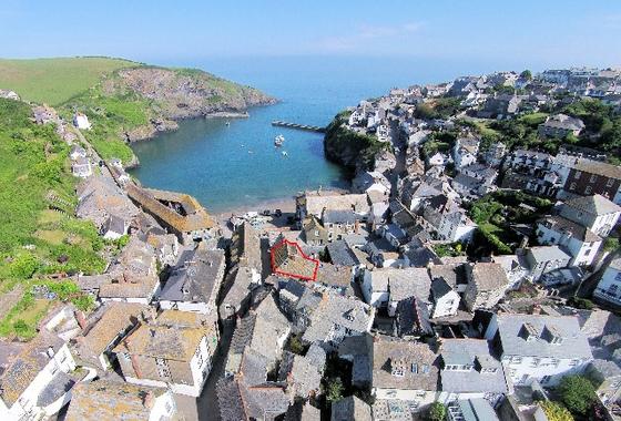 Kittiwake Cottage 7 9 Middle Street Port Isaac 4 Bed House