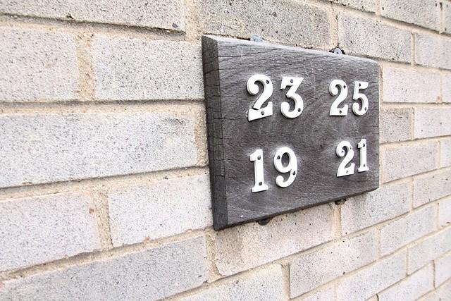 Number door