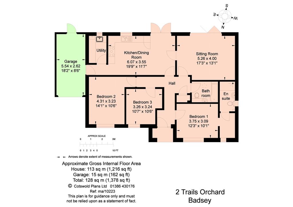 Trails Orchard, Bretforton Road, Badsey, Worcestershire 