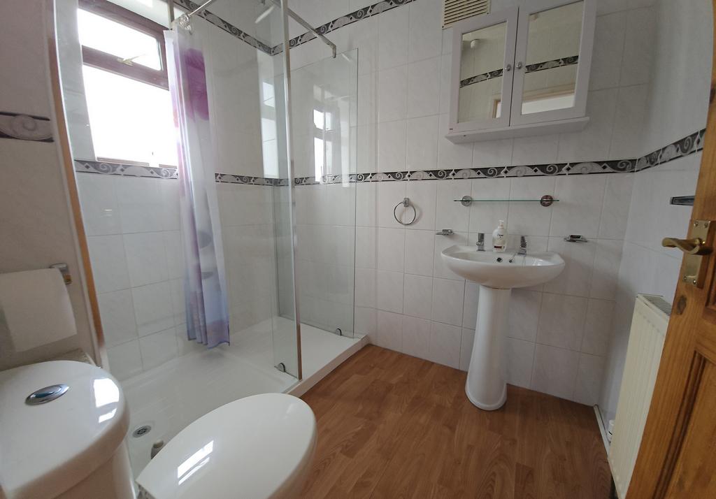 Upstairs shower room