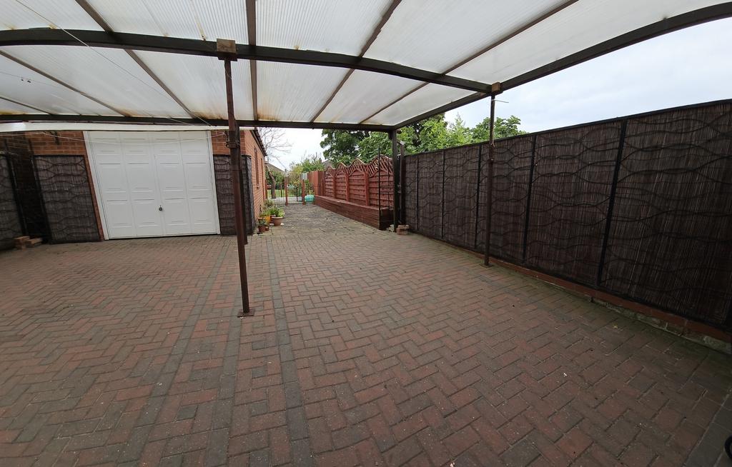 Rear patio