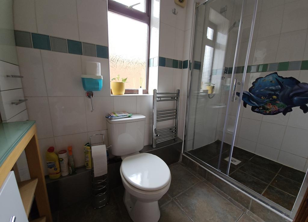 Downstairs shower