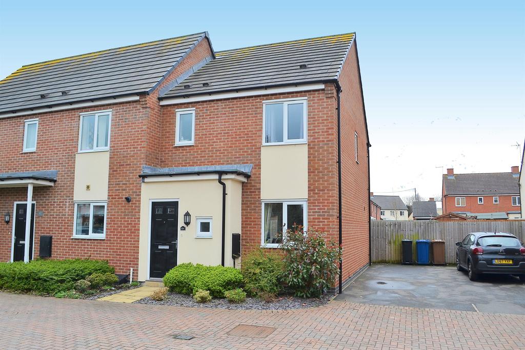 St Thomas Way Hawksyard Rugeley 3 Bed Semi Detached House 170 000 Image 1 Of 18 Front