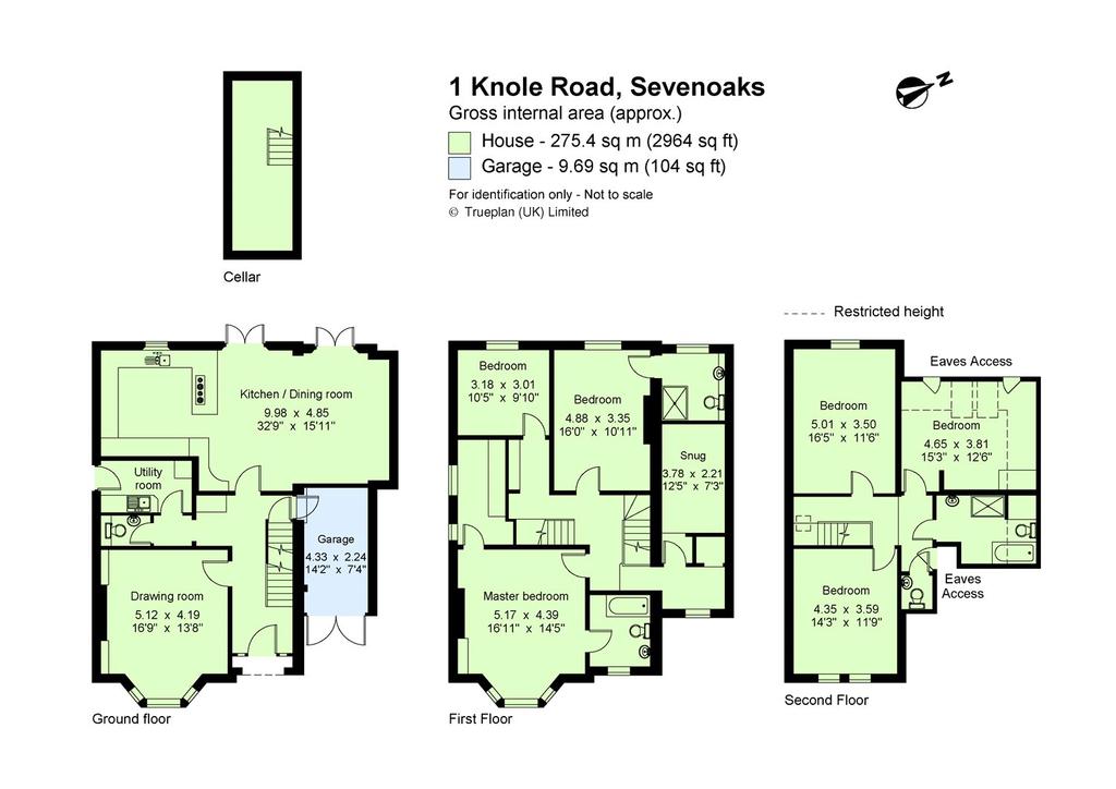 Knole Road Sevenoaks Kent Tn13 6 Bed Detached House 1 650 000