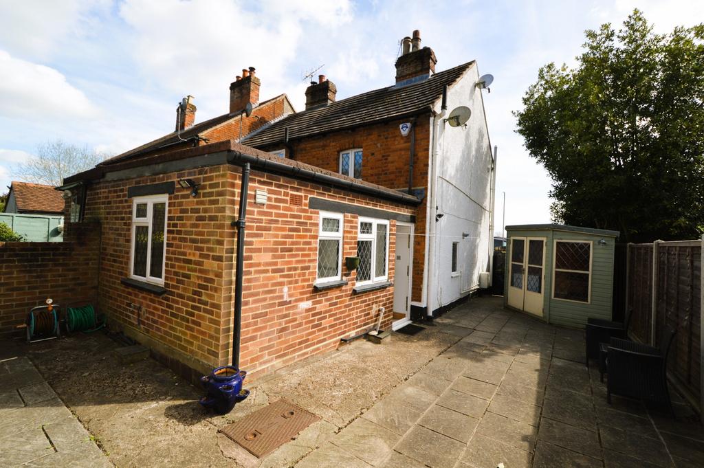 Rear of property