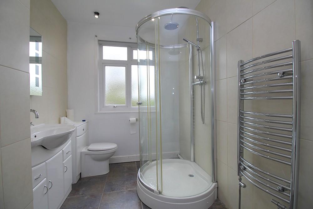 Shower and heated to