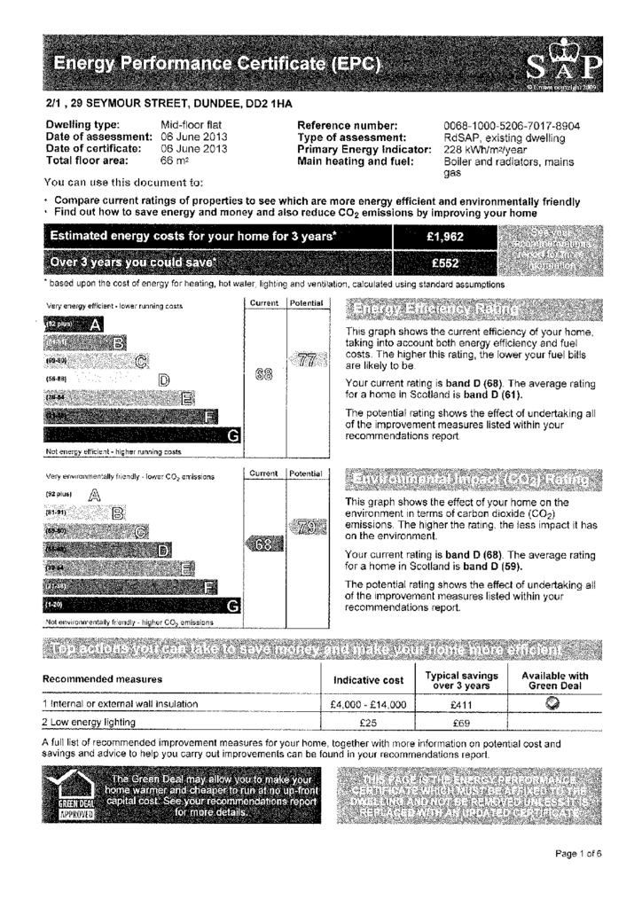 EPC Certificate