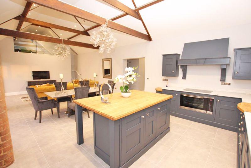 Open plan kitchen