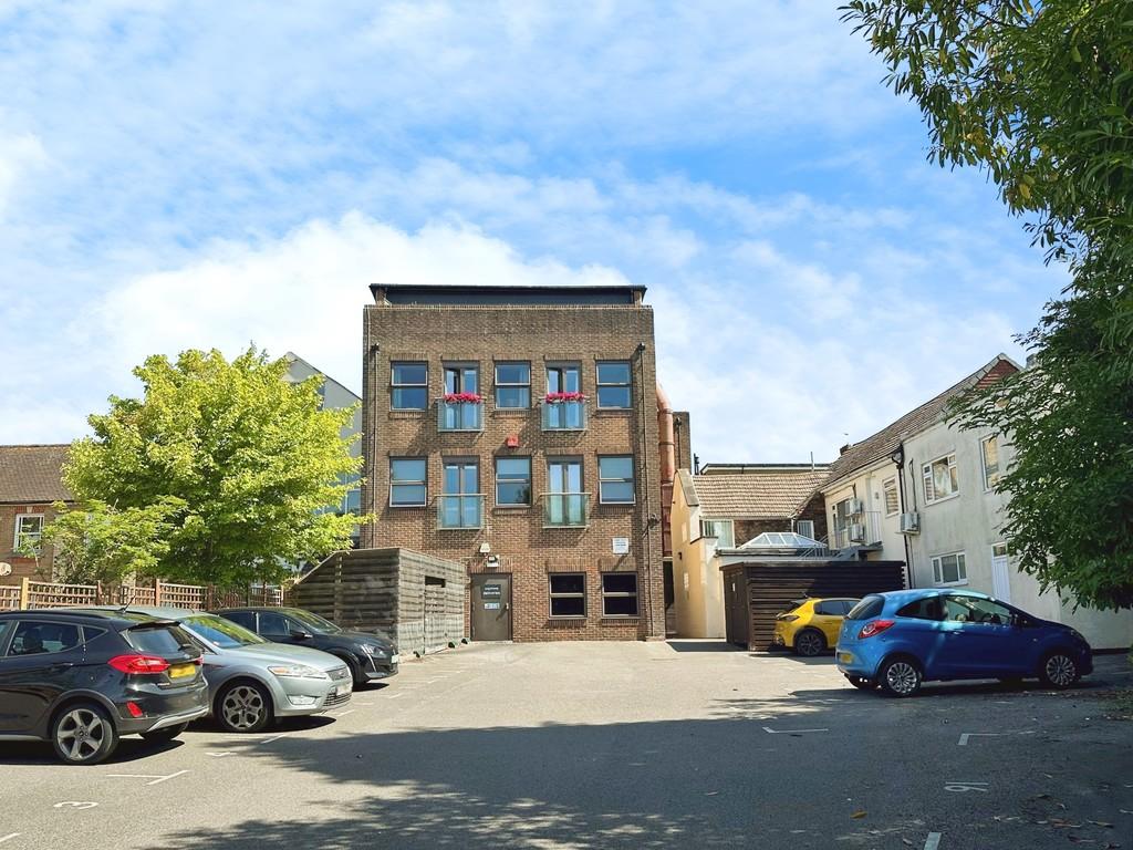Rear of block