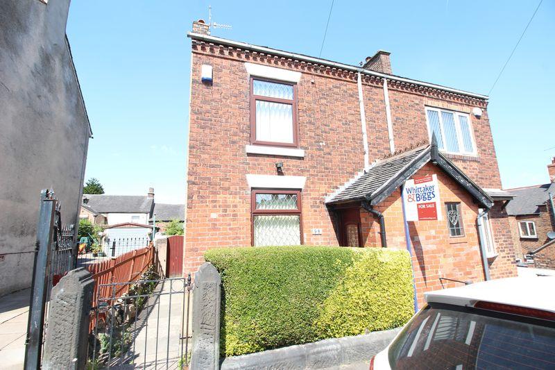 John Street, Biddulph, Staffordshire, ST8 6HW 2 bed semidetached house £94,950