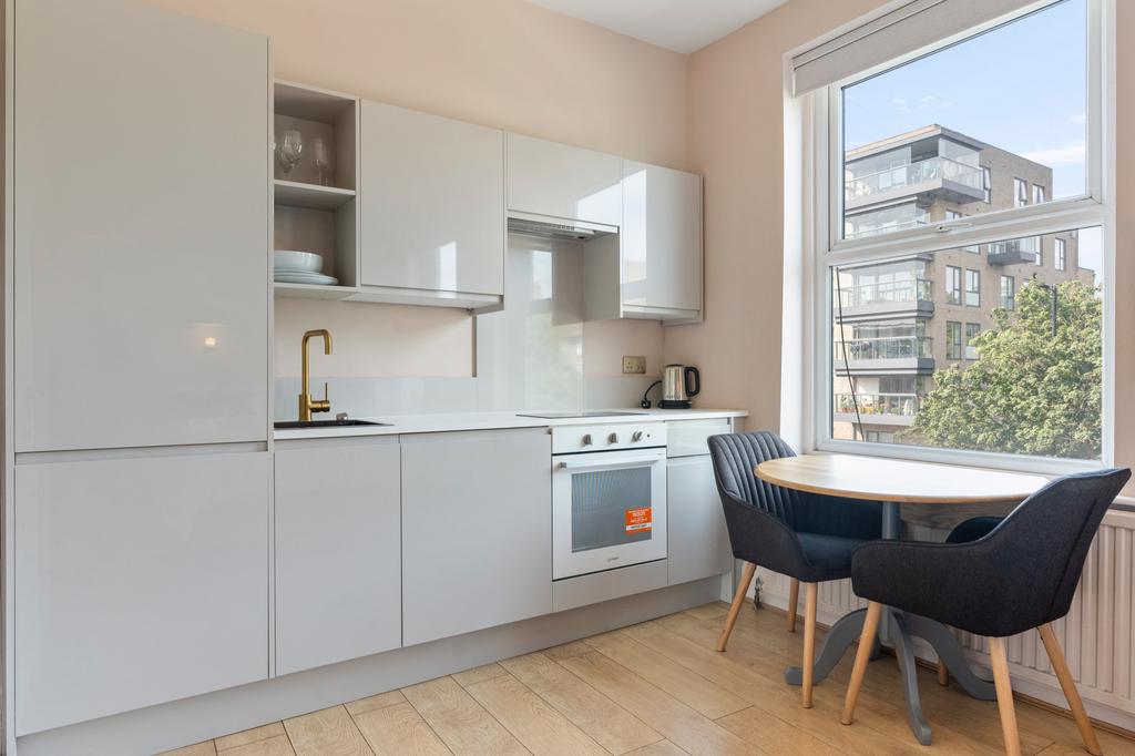 Open-plan living area