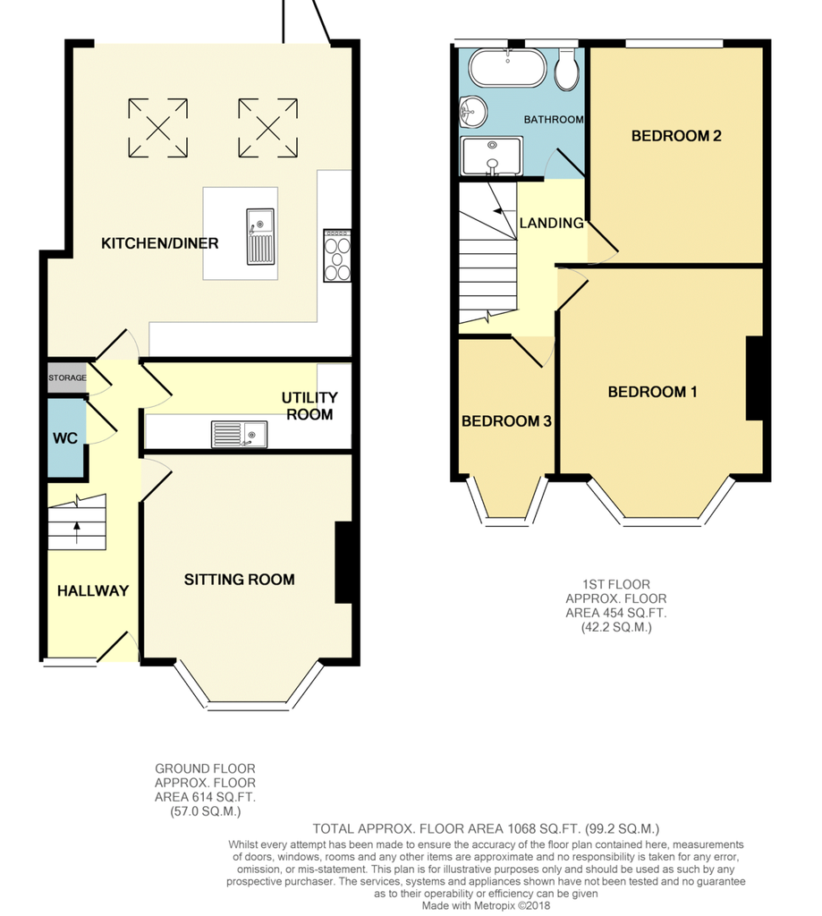 Cranbourne Avenue, Wanstead 3 bed terraced house £775,000