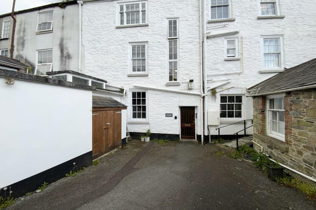 Back of property