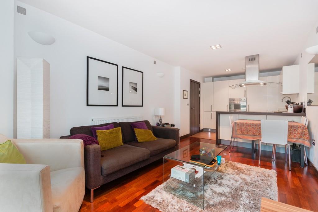 Kitchen Open to Living Area