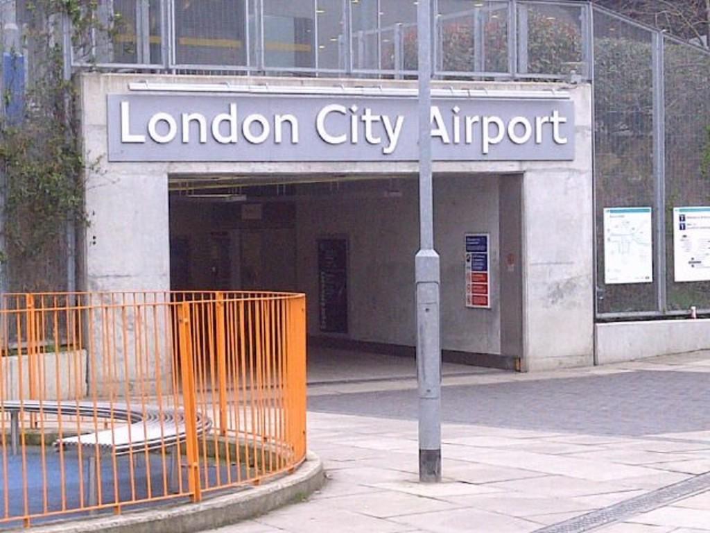 London City AIrport DLR Entrance